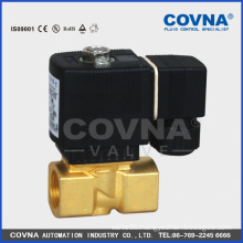 Pilot operating diaphragm 3/4" brass water 2 way solenoid valve